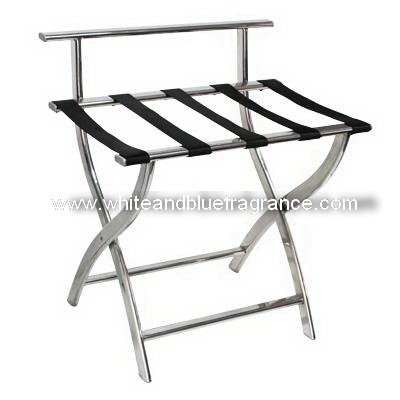 RS-16:แร็ควางกระเป๋าสแตนเลส สายพอลิเอ็ซเทอร์ 5 เส้น
Stainless Luggage Rack with polyesters 5 line